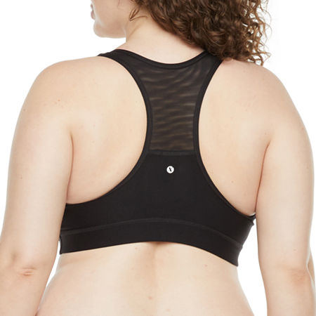 Xersion High Support Sports Bra Plus, 2x, Black