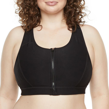 Xersion High Support Sports Bra Plus, 2x, Black