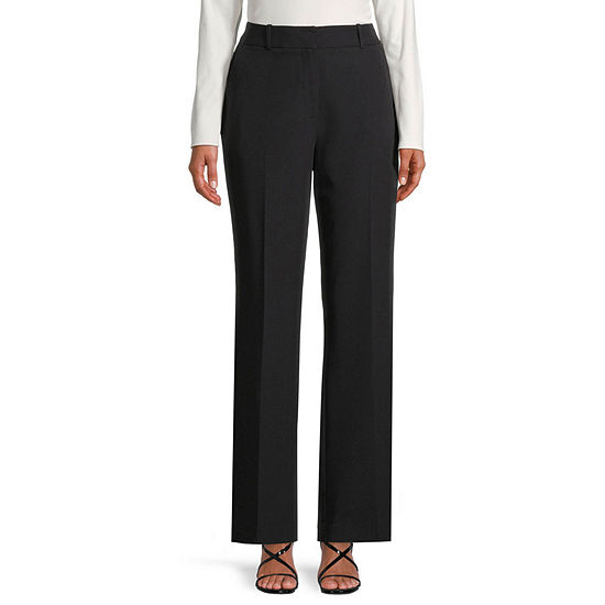 Worthington Tall Womens High Rise Straight Trouser - JCPenney