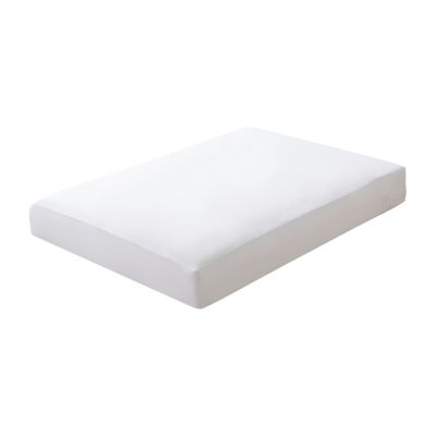 BedCare All-Cotton Allergy Topper Cover, Size: Full, White