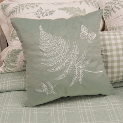 Your Lifestyle By Donna Sharp Botanical Fern Throw Pillow Cover