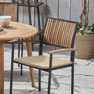 Outdoor Dècor Nature Bistro Fade Resistant Patio Chair Cushion