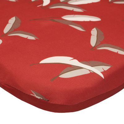 Outdoor Dècor Ruby Red Printed High Back Patio Seat Cushion