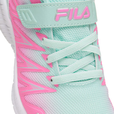 FILA Fantom 8 Strap Little Girls Running Shoes
