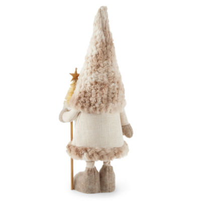 North Pole Trading Co. 16" Tree Staff Gnome