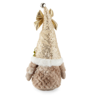 North Pole Trading Co. Small Bow And Pearl Gnome