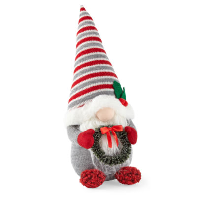 North Pole Trading Co. Wreath Gnome