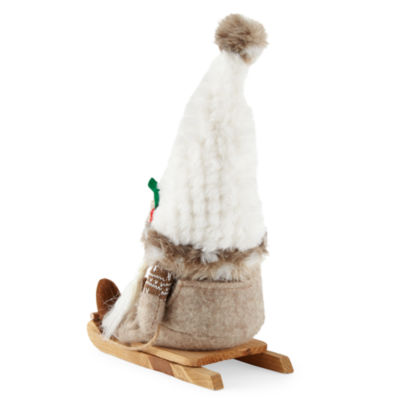 North Pole Trading Co. Sledding Gnome