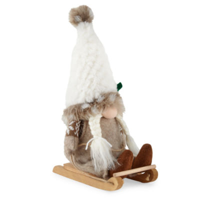 North Pole Trading Co. Sledding Gnome