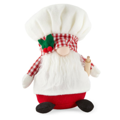 North Pole Trading Co. "9"" Baker" Christmas Gnome