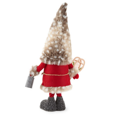 North Pole Trading Co. 20in Snowshoe Gnome