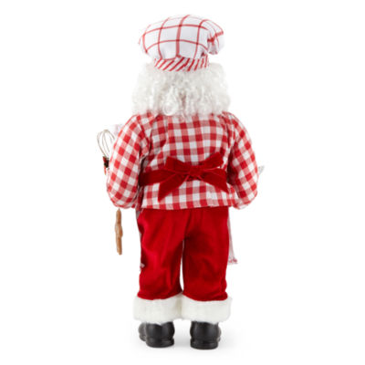 North Pole Trading Co. 18in Baker Santa Figurine