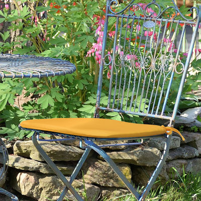 Outdoor Dècor Sunny Citrus Bistro Fade Resistant Patio Chair Cushion