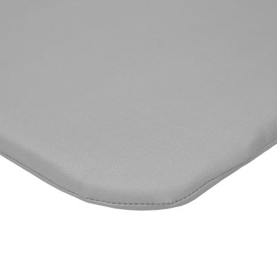 Outdoor Dècor Sunny Citrus  Bistro 17 X 17 In Solid Grey Fade Resistant Patio Chair Cushion