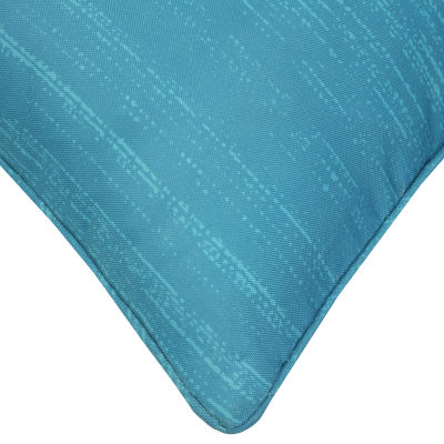 Outdoor Dècor Urban Chic Solid Textured Square Outdoor Pillow