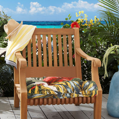 Outdoor Dècor Tropicana Butterfly Printed Settee Patio Seat Cushion
