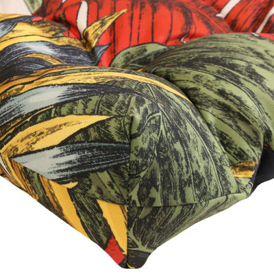 Outdoor Dècor Tropicana Butterfly Printed Settee Patio Seat Cushion