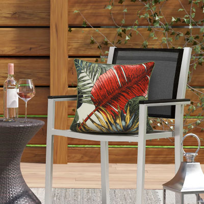 Outdoor Dècor Tropicana Butterfly Printed Square Outdoor Pillow