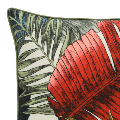 Outdoor Dècor Tropicana Butterfly Printed Square Outdoor Pillow