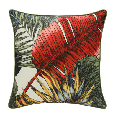 Outdoor Dècor Tropicana Butterfly Printed Square Outdoor Pillow