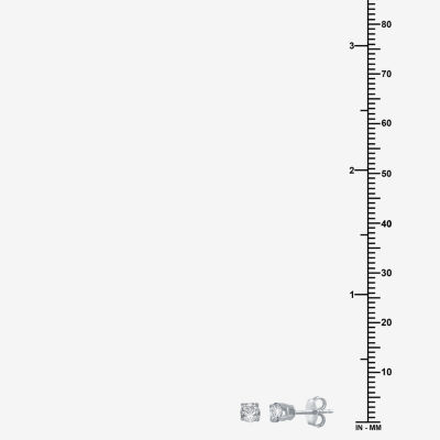 Classic Collection 1/4 CT. T.W. Mined White Diamond 10K Gold 3.2mm Stud Earrings