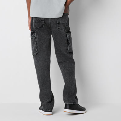 Arizona Mens Loose Fit Cargo Jean