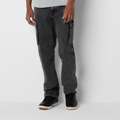 Arizona Mens Loose Fit Cargo Jean