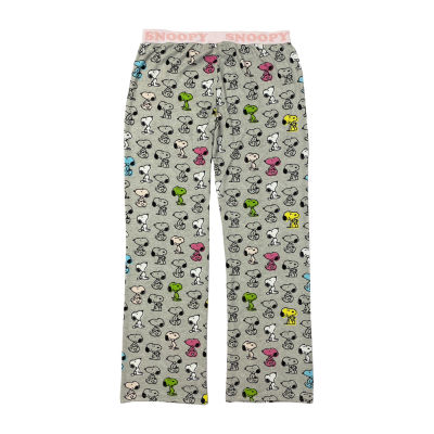 Snoopy Womens Juniors Pajama Pants