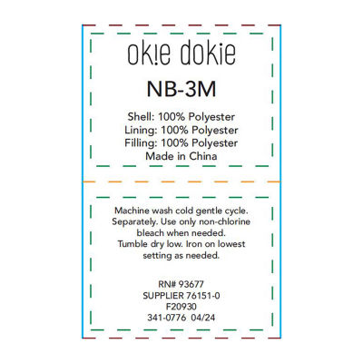 Okie Dokie Baby Boys Midweight Snow Suit