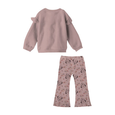 Disney Collection Little & Big Girls 2-pc. Minnie Mouse Pant Set