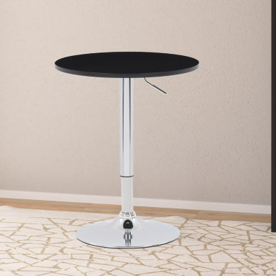 Adjustable Height Round Pub Table