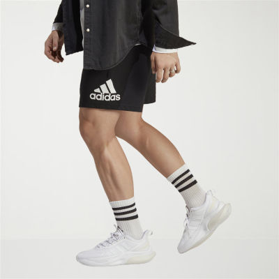 adidas Mens 7" Mid Rise Workout Shorts