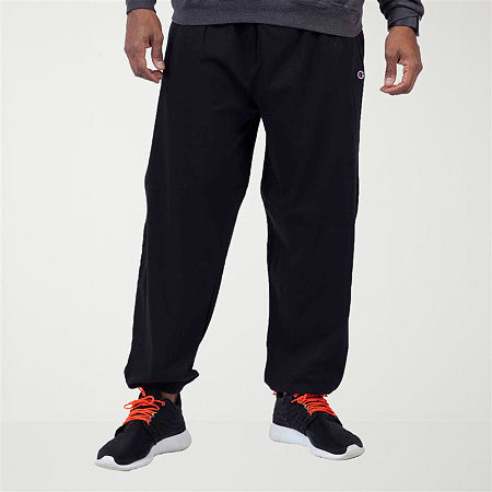 Champion Mens Tapered Athletic Fit Big and Tall Sweatpant, 2x-large Tall, Black