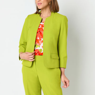 Black Label by Evan-Picone Womens Classic Fit Suit Jacket
