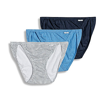 Jockey Elance Brief 3 Pack Underwear 1484, 1486 Extended Sizes - Midnight  Iris/bouquet Bloom/frothy Blue - Yahoo Shopping