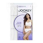 Jockey Plus Size Elance® French Cut - 3 Pack- 1485