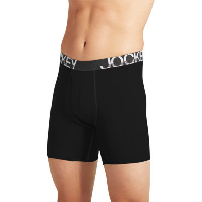 Jockey Staycool Mens 3 Pack Long Leg Boxer Briefs