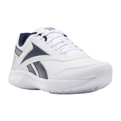 Reebok Walk Ultra 7 Dmx Max Mens Walking Shoes, Color: White Navy Blue ...