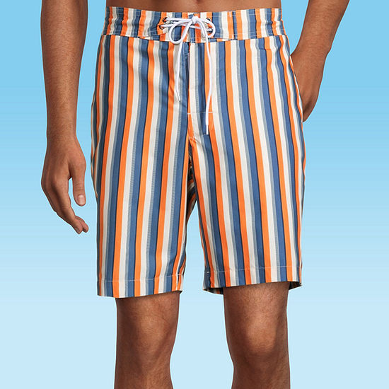St. John's Bay Striped Board Shorts
