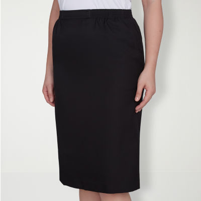 Alfred Dunner Classics Womens Pencil Skirt