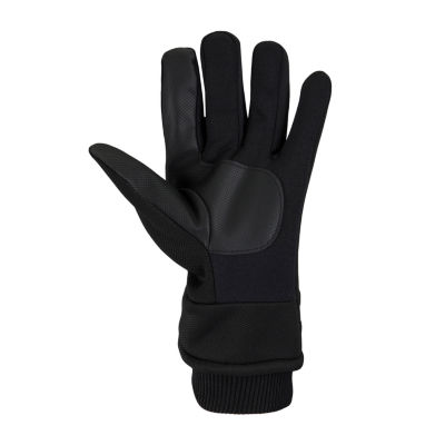 Dockers Leather W/ Ribbed Cuff Cold Weather Gloves