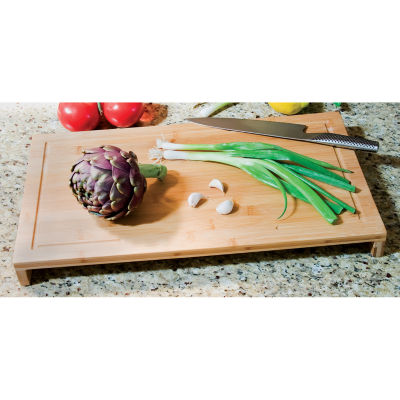 Lipper International Bamboo Over-the-Counter-Edge 20.5X11.5" Cutting Board