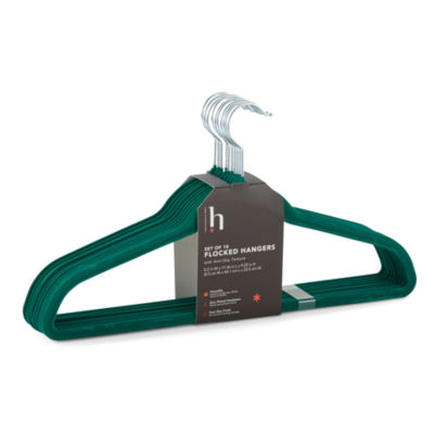 Home Expressions -pc. Flocked Hangers