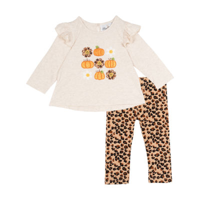 Rare Editions Baby Girls 2-pc. Legging Set