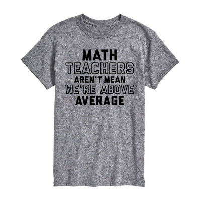 Mens Short Sleeve Teacher Graphic T-Shirt