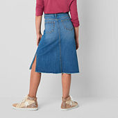 Denim fashion skirts at jcpenney