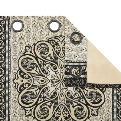 Stratford Park Austin Grommet Top Light-Filtering Set of 2 Curtain Panel