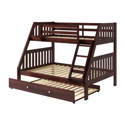 Austin Mission Twin over Full Bunk Bed with Trundle