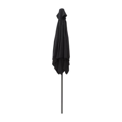 9-Foot Square Tilting Patio Umbrella with Base