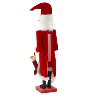 North Pole Trading Co. 24in List Santa Christmas Nutcracker